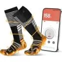 Lansru 8000mAh App-Controlled Rechargeable Electric Heated Socks