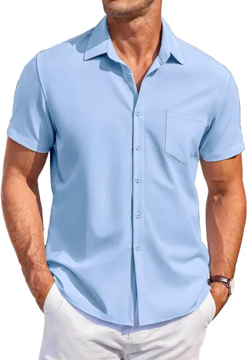 Coofandy Wrinkle Free Casual Button Down Shirts