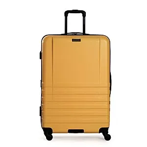 28" Ben Sherman Hereford Spinner Travel Upright Check In Luggage (Mustard, Pepper Green)