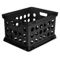 Plastic Desktop Storage Crate (17" x 14" x 10")