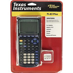 Texas Instruments TI-83 Plus Graphing Calculator