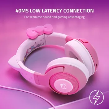 Kraken BT 5.0 Headset w/ Beamforming Mic (Hello Kitty & Friends)