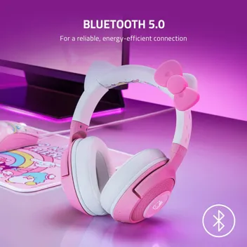 Kraken BT 5.0 Headset w/ Beamforming Mic (Hello Kitty & Friends)