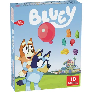 Bluey Fruit Flavored Snacks, 10 ct