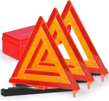 Safemate Dot Approved Foldable Emergency Roadside Reflective Triangle