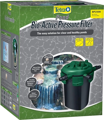 TetraPond Bio-Active Pressure Filter, For Ponds Up to 1500 Gallons or less Amazon