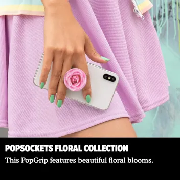 PopSockets Phone Grip with Expanding Kickstand, Floral