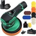 Etoolab 3500RPM 2-Pole Copper Motor Cordless Car Buffer & Polishing Kit