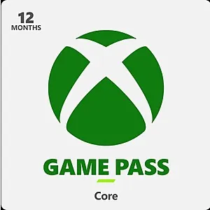 Xbox Live Game Pass Core - 12-Month