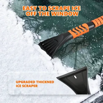 DNA Motoring 43.3" 3-in-1 Snow Brush with Squeege
