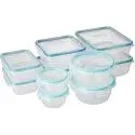 Snapware Solution Plastic Food Storage Containers Set (20-Piece)