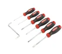 Tough Heavy-Duty 7-Piece Full Size Steel Philip and Slotted Screwdriver Set