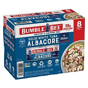 [S&S]: 5oz Bumble Bee Albacore Tuna in Water