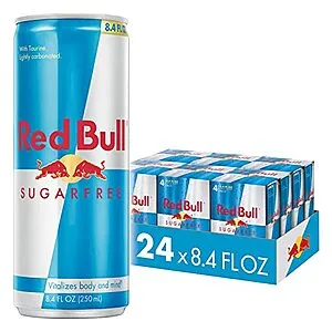 [S&S]: 24-Cans 8.4-Oz Red Bull Energy Drink (Sugar Free)