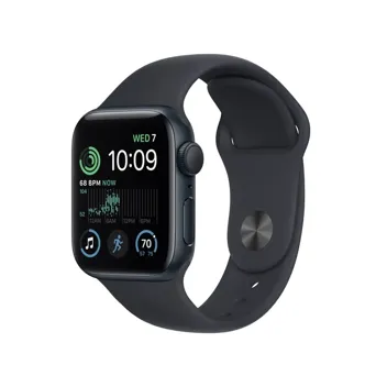 Watch SE (2nd Gen) GPS 40mm Midnight Aluminum Case with Midnight Sport Band