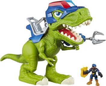 Playskool Heroes Chomp Squad Troopersaurus and Bobby Badge