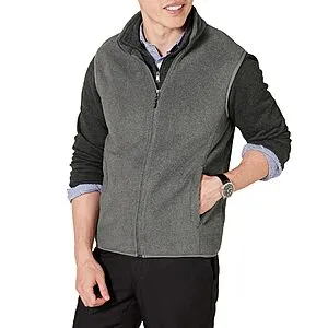 Men's Full-Zip Polar Fleece Vest