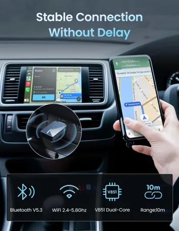 Apple CarPlay & Android Auto Wireless Adapter