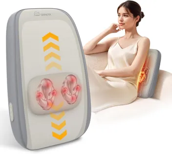 3D Kneading Shiatsu Heated Back Massager