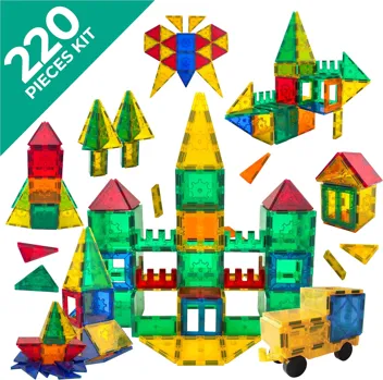 Tytan Tiles Magnetic Tiles Building Set (220-Piece)