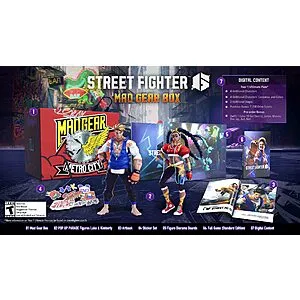 Street Fighter 6 Collector's Edition (Playstation 5, Physical)