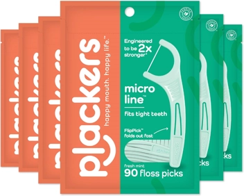 Plackers Micro Line Dental Floss Picks (300-Count)