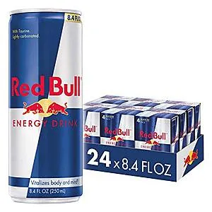 [S&S]: 24-Count 8.4-Oz Red Bull Energy Drink (Original) (93.3¢ each)