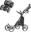 CaddyTek Explorer SuperLite 4-Wheel Golf Push Cart