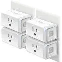 Kasa HS103P4 Smart WiFi Outlet Plugs