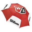 62" Staff Tour Golf Umbrella (Red and White)