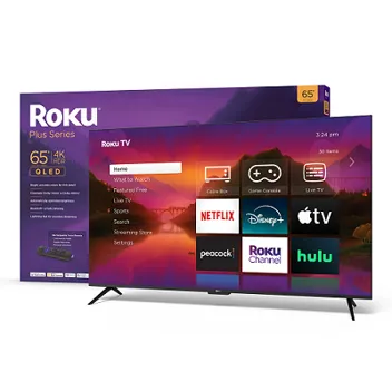 Plus Series 65" QLED 4K HDR Full Array Local Dimming LED Smart TV