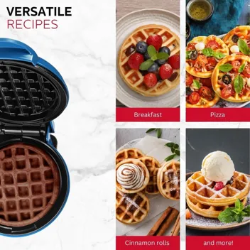 Holstein Housewares Personal/Mini Waffle Maker - 4-inch