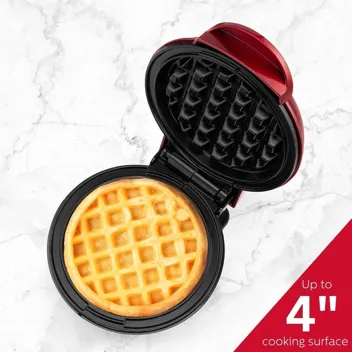 Holstein Housewares Personal/Mini Waffle Maker - 4-inch