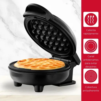 Holstein Housewares Personal/Mini Waffle Maker - 4-inch