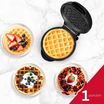 Holstein Housewares Personal/Mini Waffle Maker - 4-inch