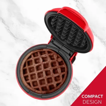 Holstein Housewares Personal/Mini Waffle Maker - 4-inch