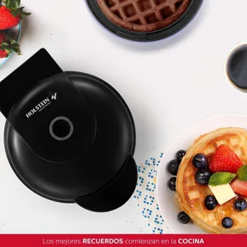 Holstein Housewares Personal/Mini Waffle Maker - 4-inch