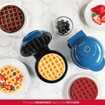 Holstein Housewares Personal/Mini Waffle Maker - 4-inch