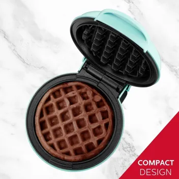 Holstein Housewares Personal/Mini Waffle Maker - 4-inch