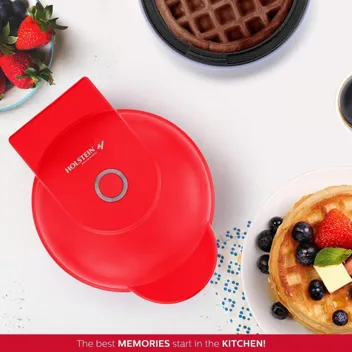 Holstein Housewares Personal/Mini Waffle Maker - 4-inch