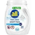 All Mighty Pacs Free Clear Laundry Detergent (60-Pacs)