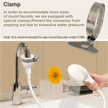 Sink Spray Rubber Hose Portable Shampoo Sprayer