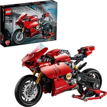 Technic Ducati Panigale V4 R 42107 Motorcycle (646 Pieces)