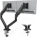 Bontec Single Arm Gas Spring Monitor Desk Mount (for 13-34" Screens)