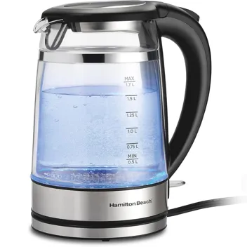 Beach 1.7L Double Wall Glass Electric Kettle