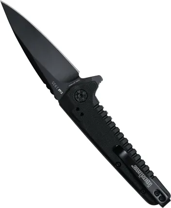 Outright Black Pocket Knife, 8320BLK