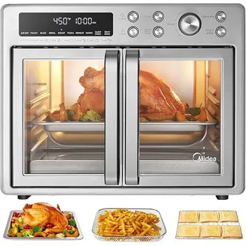 Flexify 26.4qt XL 10-in-1 FrenchDoor Air Fryer Oven