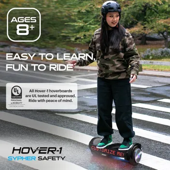 Hover-1 Sypher Hoverboard with Customizable Screen or Walmart