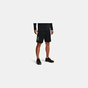 UA Tech Graphic Shorts (Black/Hi Vis Yellow)