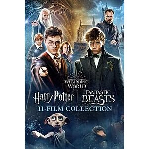 Wizarding World: Harry Potter + Fantastic Beasts 11-Film Collection (4K UHD Digital Films; MA) iTunes